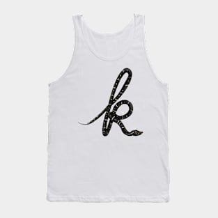 K - Mexican moccasin cantil snake Tank Top